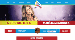 Desktop Screenshot of fmcristal.com.br